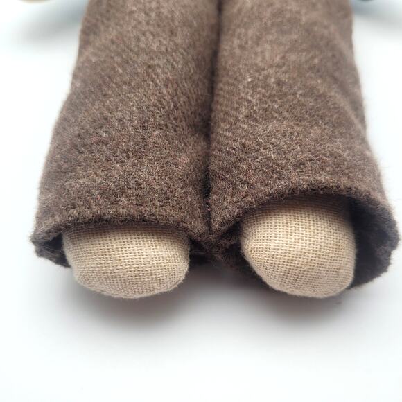 Set 2 Folk Art Primitive Cloth Dolls 1985 1986 Signed Handmade Vintage Country - Picture 12 of 14